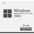Cal de Acesso Remoto Windows Server 2022 - 50 Usuários